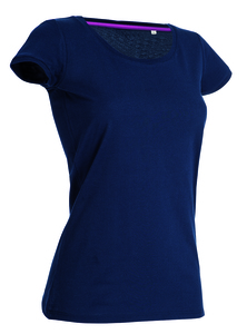 Stedman STE9120 - Tee-shirt Col Rond pour Femmes Marina Blue