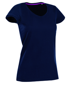 Stedman STE9130 - T-shirt manches courtes pour femmes Megan SS Marina Blue