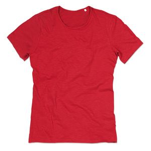 Stedman STE9400 - Tee-shirt col rond pour Hommes SHAWN Crimson Red