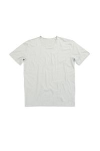Stedman STE9400 - Tee-shirt col rond pour Hommes SHAWN Powder Grey