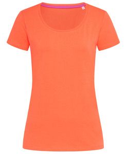 Stedman STE9700 - Tee-shirt pour Femmes Col Rond Saumon
