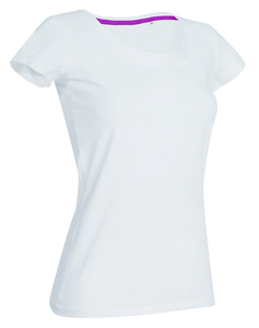 Stedman STE9700 - Tee-shirt pour Femmes Col Rond Blanc