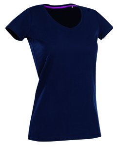 Stedman STE9710 - Tee-shirt col V pour femmes Marina Blue