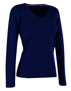 Stedman STE9720 - Tee-shirt manches longues pour femmes Marina Blue