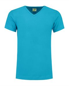 Lemon & Soda LEM1264 - T-shirt Col V SS Homme Turquoise