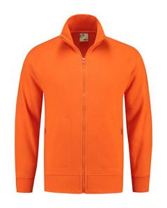 Lemon & Soda LEM3236 - Sweat Cardigan unisexe Orange