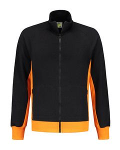 Lemon & Soda LEM4725 - Sweat Cardigan Workwear Black/OR