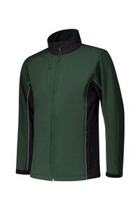 Lemon & Soda LEM4800 - Veste Softshell Workwear Forest Green/BK