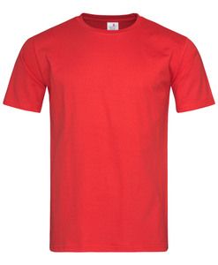 Stedman STE2010 - Tee-shirt col rond pour hommes CLASSIC Rouge Scarlet