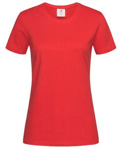 Stedman STE2160 - Tee-shirt col rond pour femmes COMFORT Rouge Scarlet
