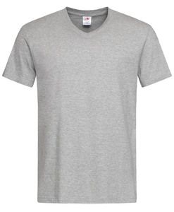 Stedman STE2300 - Tee-shirt col V pour hommes CLASSIC Gris