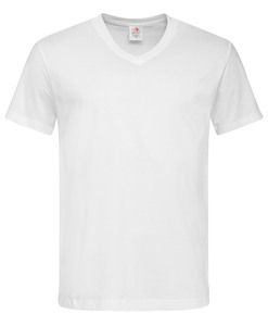 Stedman STE2300 - Tee-shirt col V pour hommes CLASSIC Blanc