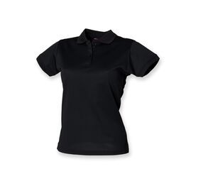 HENBURY HY476 - Polo femme respirant Black