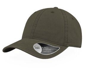 ATLANTIS AT181 - Casquette baseball 6 panneaux Vert Olive