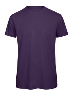 B&C BC042 - Tee Shirt Homme Coton Bio Urban Purple