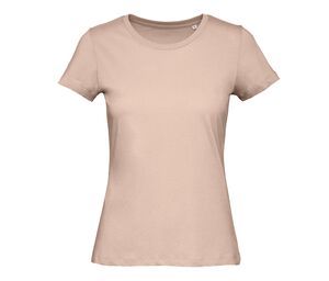 B&C BC043 - Tee-Shirt Femme Coton Organique Millenial Pink