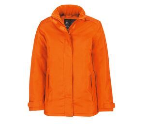 B&C BC333 - Veste à Capuche Femme Fermeture Éclair Orange