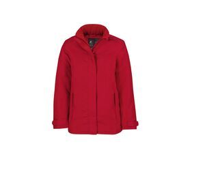 B&C BC333 - Veste à Capuche Femme Fermeture Éclair Deep Red