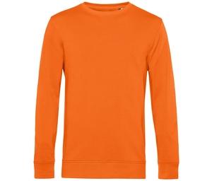 B&C BCU31B - Sweat col rond organique Pure Orange