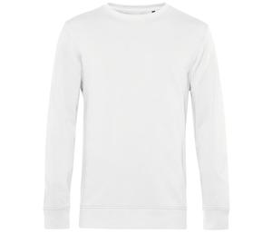 B&C BCU31B - Sweat col rond organique White