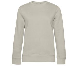 B&C BCW01Q - Sweat manches droites 280 QUEEN Grey Fog