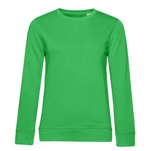 B&C BCW32B - Sweat col rond organique femme Apple Green