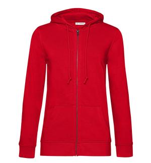 B&C BCW36B - Sweat capuche zippé organique femme