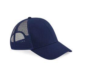 BEECHFIELD BF060 - Casquette filet en coton bio Oxford Navy