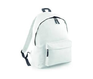 BagBase BG125 - Sac à dos moderne White/ Graphite Grey