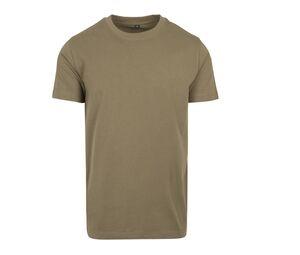 Build Your Brand BY004 - T-shirt col rond Vert Olive