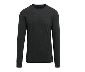 BUILD YOUR BRAND BY010 - Sweat léger col rond Charcoal
