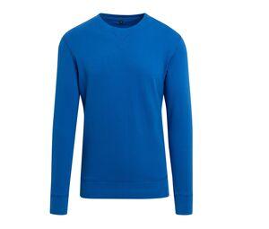 BUILD YOUR BRAND BY010 - Sweat léger col rond Cobalt Bleu