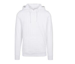 BUILD YOUR BRAND BY011 - Sweat capuche lourd White