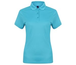 HENBURY HY461 - Polo Femme en polyester stretch Turquoise