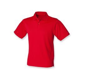 Henbury HY475 - Polo Shirt Homme Cool Plus Classic Red / Classic Red