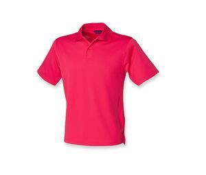 Henbury HY475 - Polo Shirt Homme Cool Plus Bright Pink
