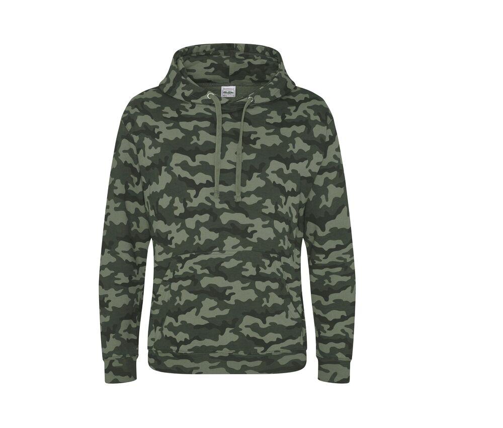 AWDIS JH014 - Sweat capuche camouflage