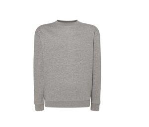 JHK JK290 - Sweat Unisexe Gris clair melange