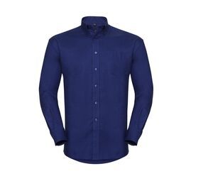 Russell Collection JZ932 - Chemise Homme Oxford Bright Royal