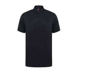 Finden & Hales LV381 - Polo stretch contrasté Marine / Blanc