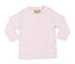LARKWOOD LW021 - T-shirt manches longues bébé Pale Pink