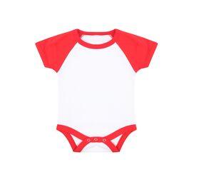 LARKWOOD LW502 - Body baseball Blanc-Rouge