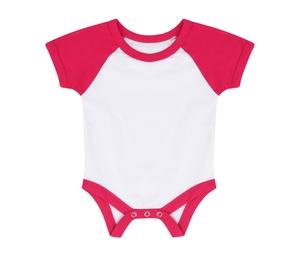 LARKWOOD LW502 - Body baseball White / Fuchsia