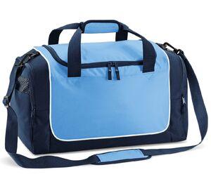 Quadra QD77S - Sac de sport vestiaire Teamwear Sky Blue/ French Navy/ White