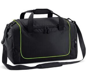 Quadra QD77S - Sac de sport vestiaire Teamwear Black/ Lime Green