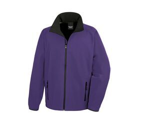 Result RS231 - Veste Polaire Homme Poches Zippées Purple/ Black
