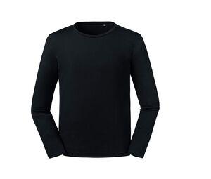 RUSSELL RU100M - T-shirt organique manches longues homme Black