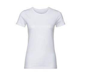 RUSSELL RU108F - T-shirt organique femme White
