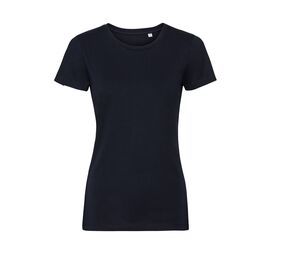 RUSSELL RU108F - T-shirt organique femme French Navy