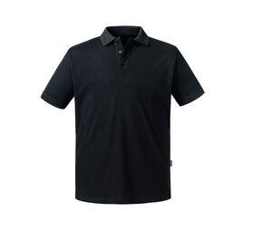 RUSSELL RU508M - Polo organique homme Black